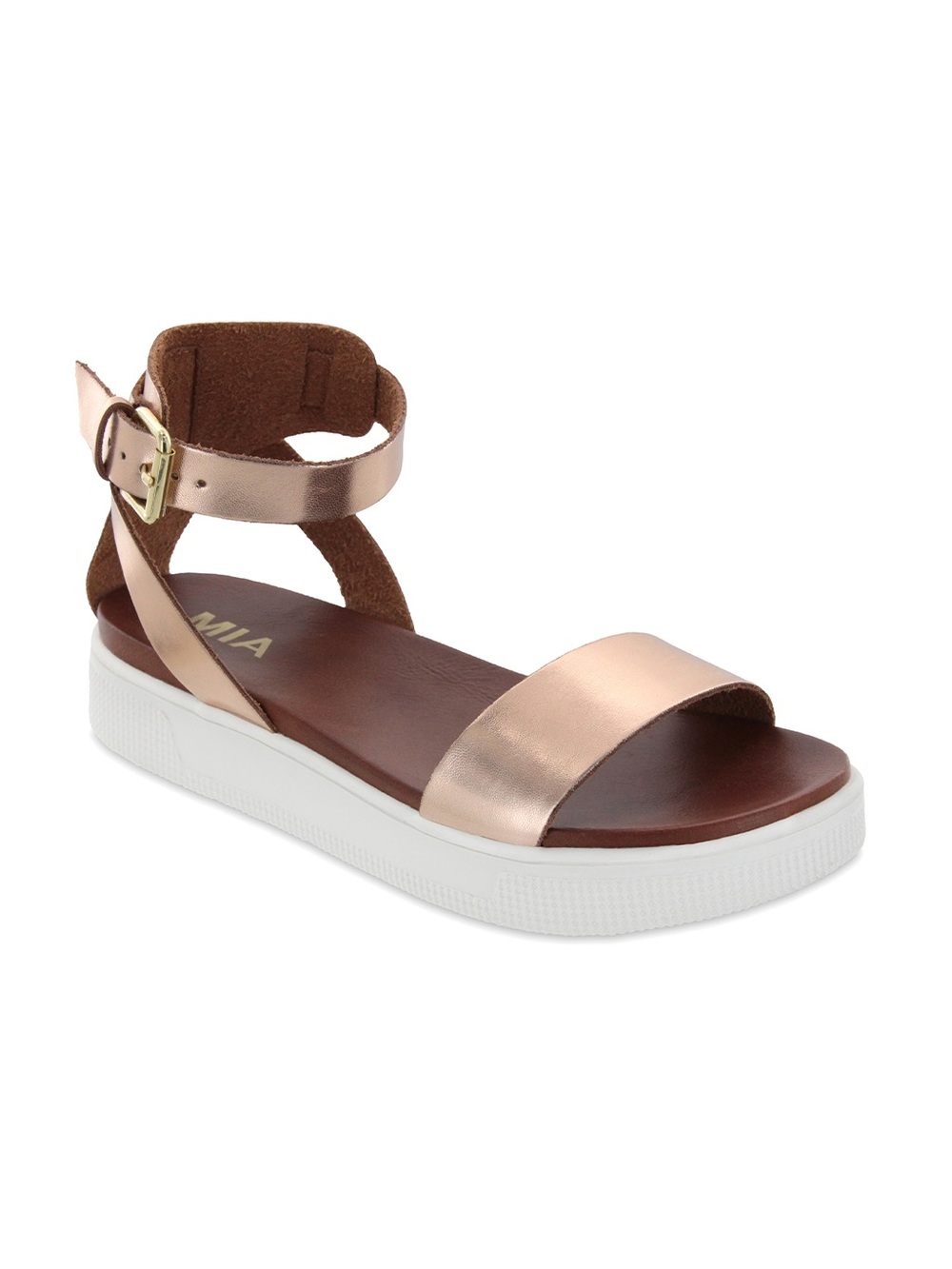 Mia Ellen Platform Sandals Rose Gold